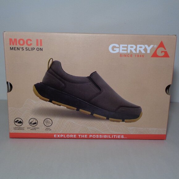 Gerry Size 10.5 M / MOC II / Brown / Faux Leather / Loafers New Men\'s Shoes